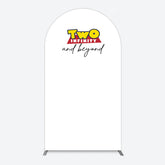 Aperturee - Aperturee Two Infinity And Beyond Simple Birthday Arch Backdrop